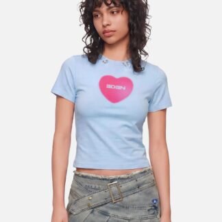 Aelfric Eden Heart Rhinestone Baby Tee