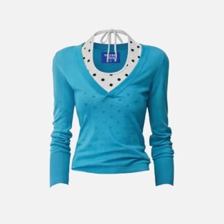 Aelfric Eden Polka Dot Layered Long Sleeve Tee