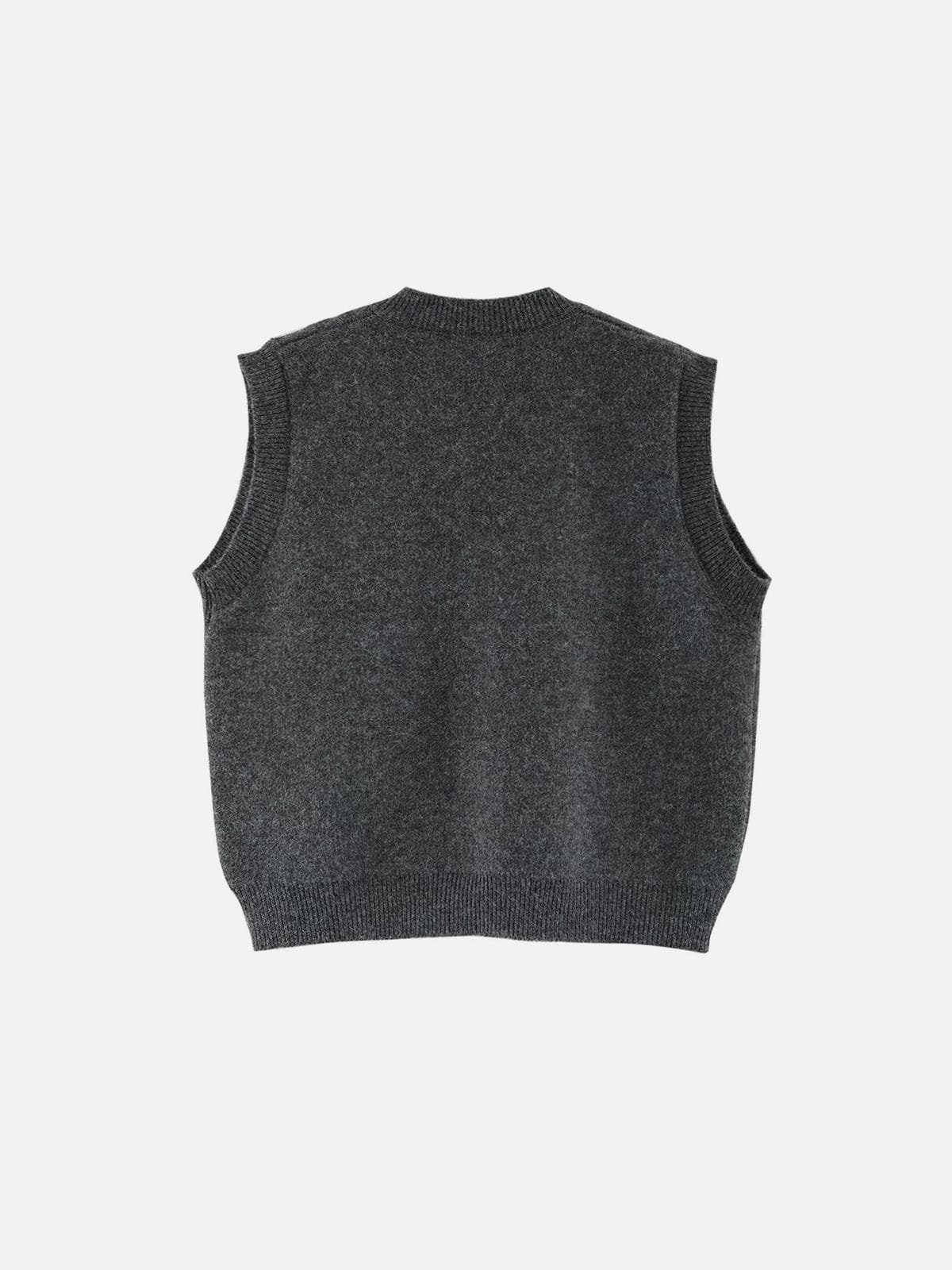 Aelfric Eden Intarsia Sweater Vest