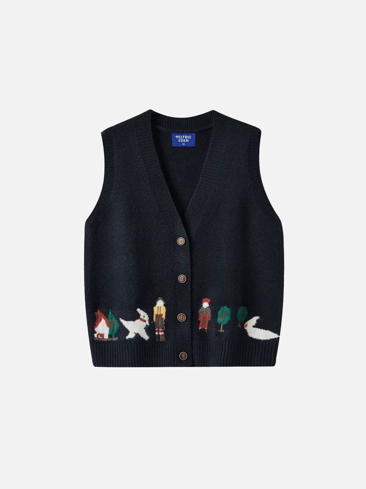 Aelfric Eden Graphic Sweater Vest
