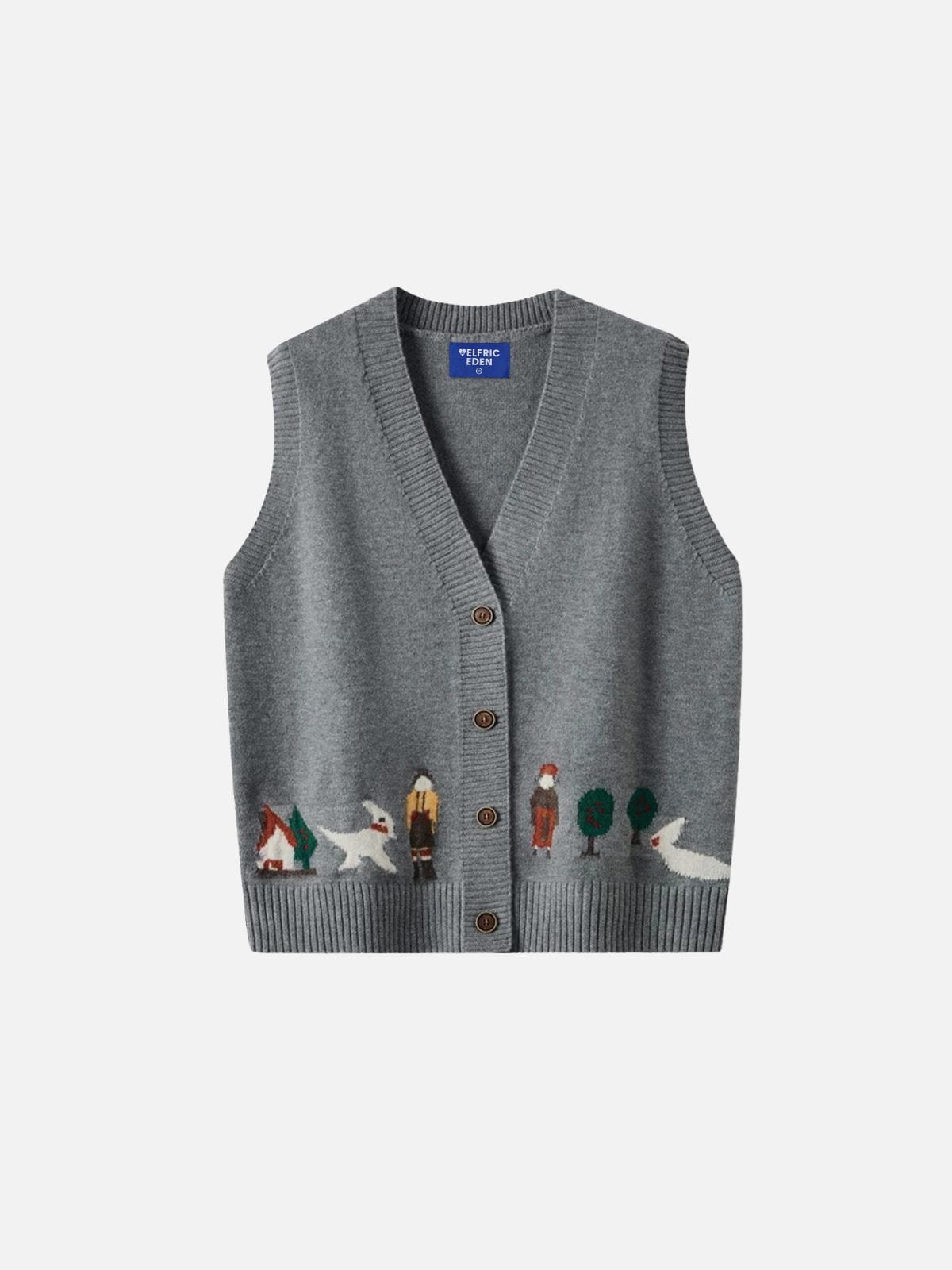 Aelfric Eden Graphic Sweater Vest