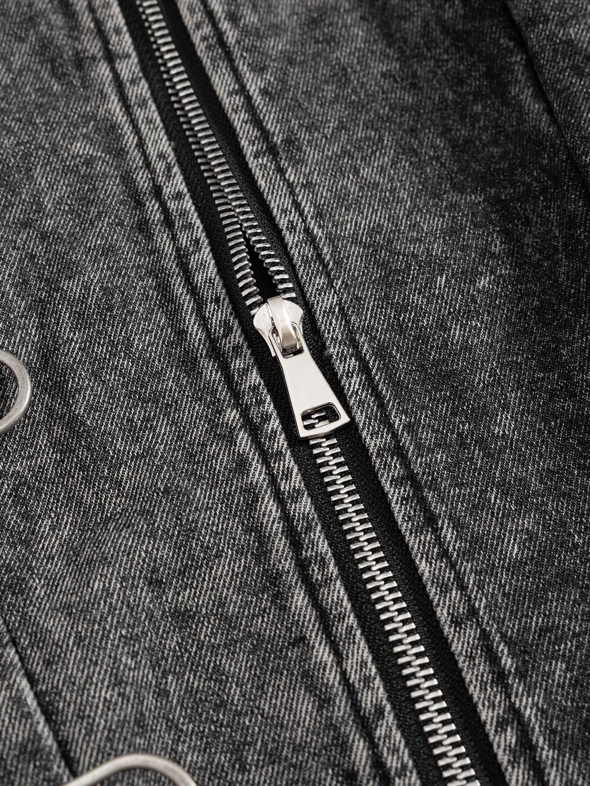 Aelfric Eden Super Boxy Fireman Clasp Denim Vest