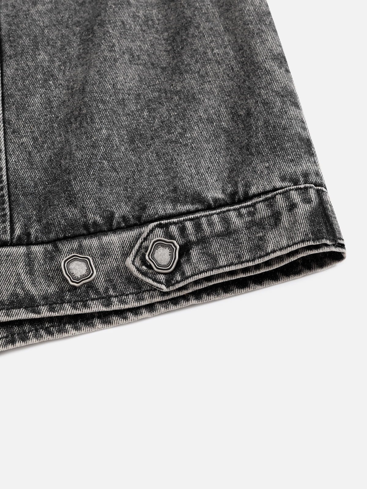 Aelfric Eden Super Boxy Fireman Clasp Denim Vest